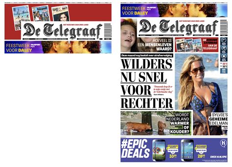 De Telegraaf: it’s a new tabloid look where legacy meets the future | García Media