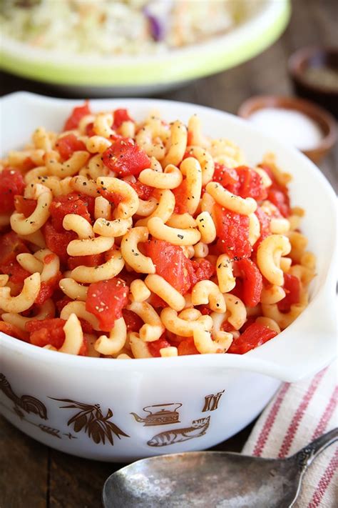 Classic Macaroni and Tomatoes - Southern Bite