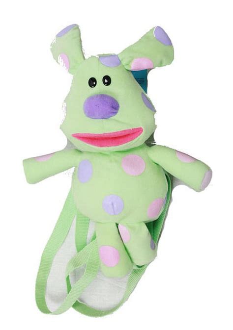 Plush Backpack - Blue's Room - Polka-Dots Plush New Soft Doll Toys - Walmart.com