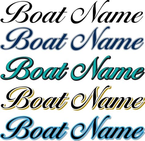 Custom Vinyl Decals - Custom Law Sticks, Boat Numbers, Boat Names, Fish, and more - The Hull ...