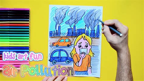 pollution Art Drawings For Kids - venerable-academy