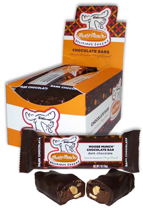 HARRY & DAVID MOOSE MUNCH BAR DARK CHOCOLATE « redstonefoods.com