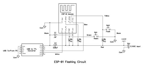 How to Flash ESP-01 Firmware to the Improved SDK v2.0.0 - Projects