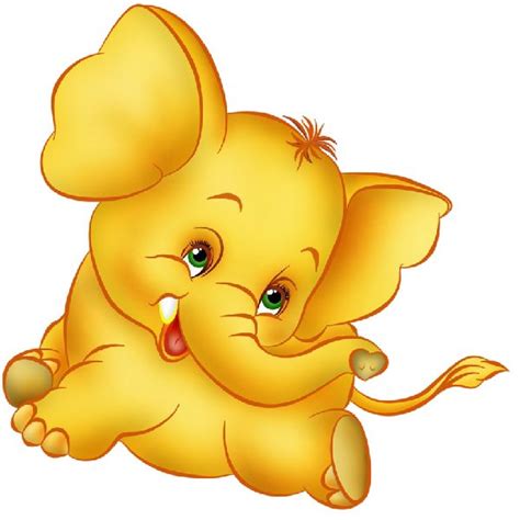 Funny Baby Elephant Clip Art Images.All Baby Elephant Cartoon Images Are On A Transparent ...