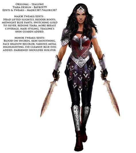 teagone Wonder Woman concept art edit by Valor1387 on DeviantArt