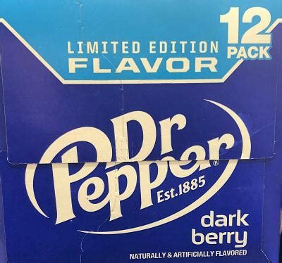 2% Off on Dr Pepper Dark Berry Soda 12 pack LIMITED EDITION: TrueGether.com