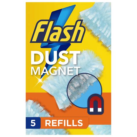 Flash Duster Dust Magnet Refills 5 Pack | Wilko