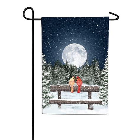 America Forever Flags Double Sided Garden Flag - Winter Moon - 12.5" x ...