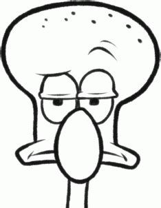 How to draw how to draw squidward easy - Hellokids.com