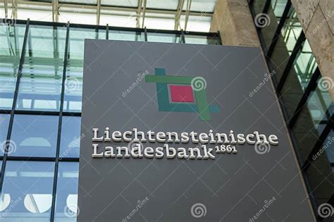 Liechtensteinische Landesbank- Bank of the State Editorial Stock Image ...