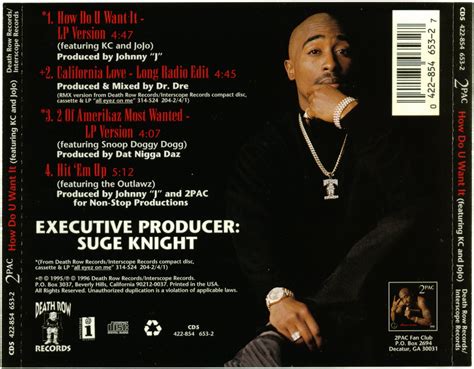 Promo, Import, Retail CD Singles & Albums: 2Pac - How Do U Want It - (CD Single) - 1996