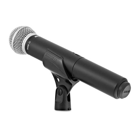 Shure BLX24UK/SM58-K3E Handheld Wireless Microphone System at Gear4music