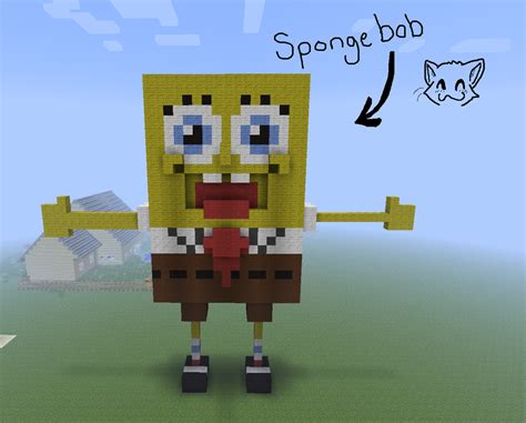 Spongebob Minecraft by SpiritFluffehHusky on DeviantArt