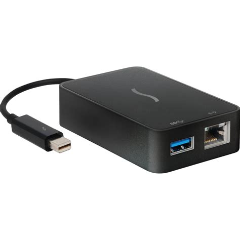 Sonnet USB 3.0 + Gigabit Ethernet Thunderbolt Adapter TB-USB3GE