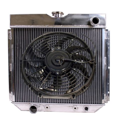 3 Row Aluminum Radiator +16" Fan For 67-70 Ford Mustang V8 5.0L 5.8L 6.4L 7.0L - Walmart.com ...