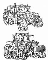 John Deere Tractor Coloring Page sketch template