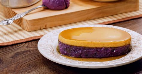 Ube Leche Flan Cake | Desserts, Dessert bites, Flan cake