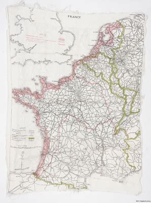 Escape Map of France, Netherlands and Belgium · IBCC Digital Archive