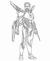 Printable Iron Man coloring Page Avengers sketch template