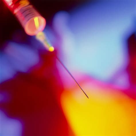 View Of A Hypodermic Syringe Photograph by Steve Horrell - Fine Art America