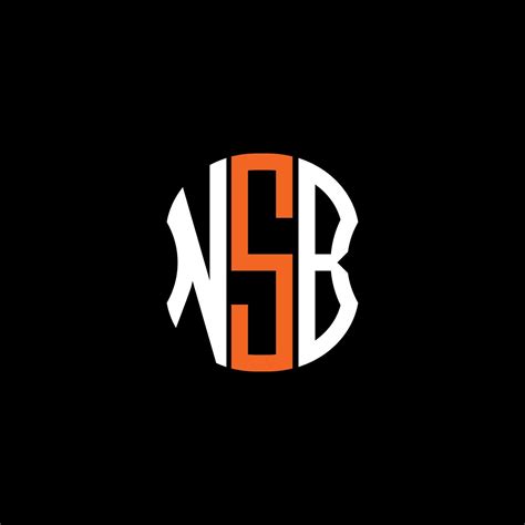 NSB letter logo abstract creative design. NSB unique design 9358481 ...