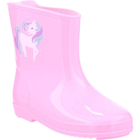 Brilliant Basics Infant Girls Rain Boots - Pink | BIG W