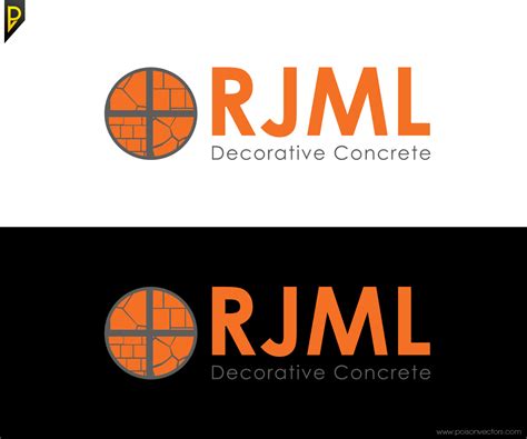 67 Professional Concrete Logo Designs for RJML Decorative Concrete a Concrete business in Canada