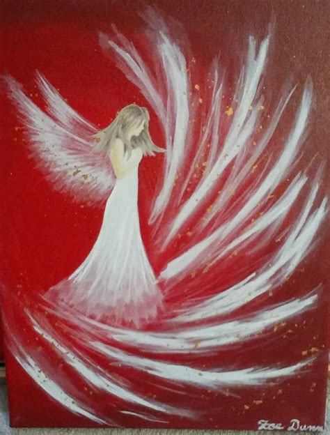 Pin by Marie Smith on Painting - oils & acrylics | Angel wings painting, Angel painting, Oil ...