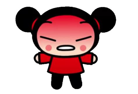 Pucca Angry (Transparented) by mooredarius677 on DeviantArt