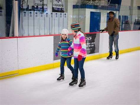 Ice skating