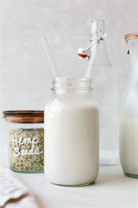 How to Make Hemp Milk - Easy Hemp Milk Recipe | Downshiftology