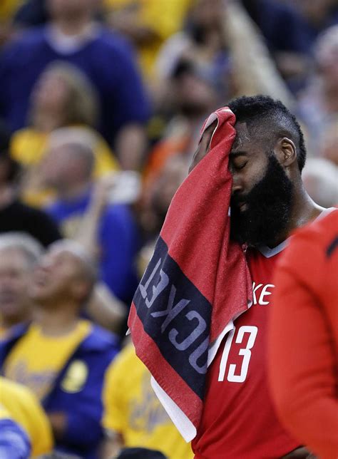 James Harden fights shooting slump in Rockets' Game 6 loss