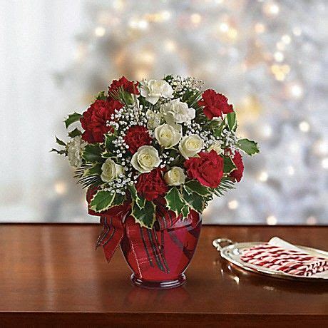 Holiday Splendor Bouquet | Christmas flowers, Christmas flower ...