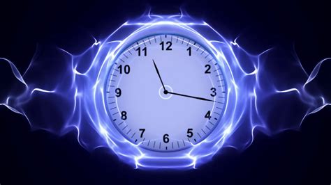 Clock Time Travel In Fibers Ring Rendering Stock Motion Graphics SBV ...