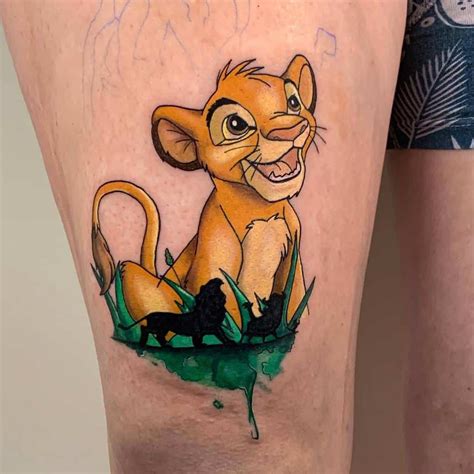 Top 51 Best Small Lion Tattoo Ideas - [2020 Inspiration Guide]