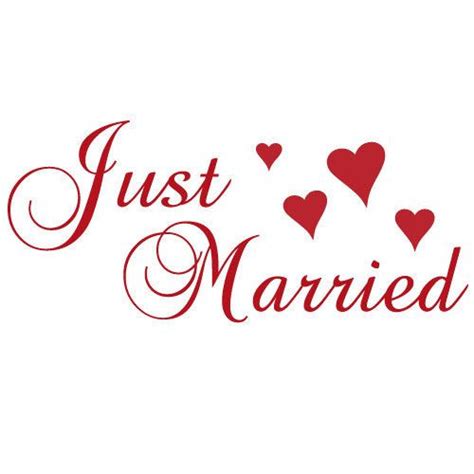 Clipart Just Married Gratuit