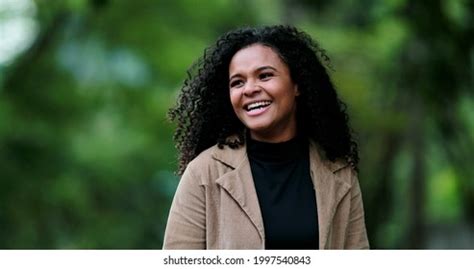 Attractive Young Black Woman Portrait Outside Stock Photo 1998049046 | Shutterstock