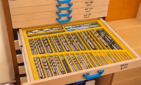 DRILL BITS AND SORTIMO BOX CABINET | Inventables