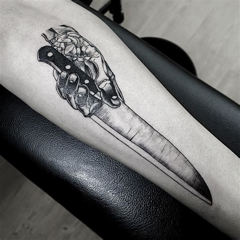 Knife in Hand Tattoo | Best Tattoo Ideas Gallery