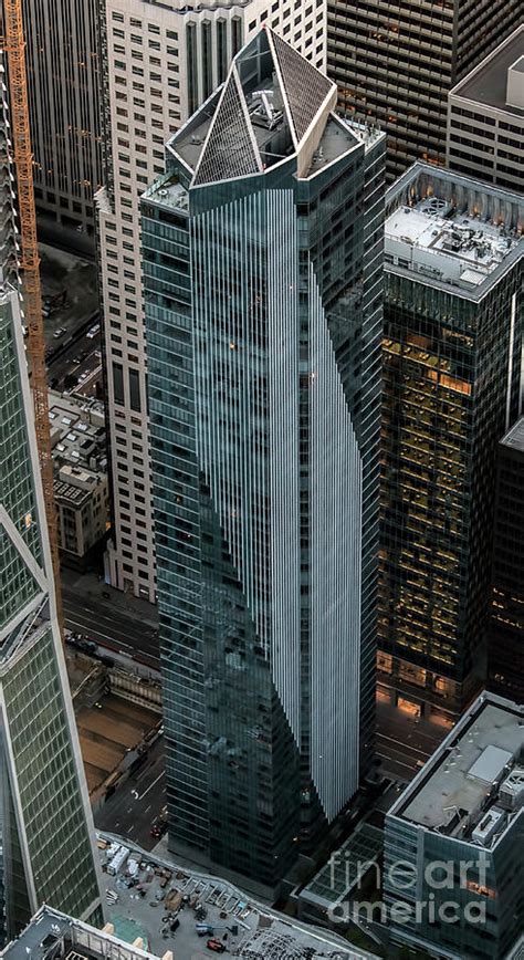 Sinking and Tilting Millennium Tower Building at 301 Mission Street in San Francisco Photograph ...