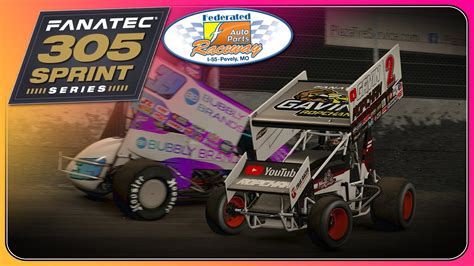 305 Sprint Car Series - I-55 Speedway - iRacing Dirt - YouTube