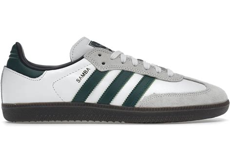 adidas Samba ADV White Collegiate Green Men's - GY6940 - US