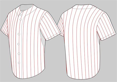 Free Baseball Jersey Template