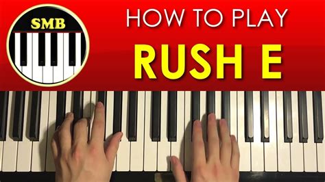 Rush E Sheet Music : Rush E But Playable Flat : This is not my song and it was originally made ...