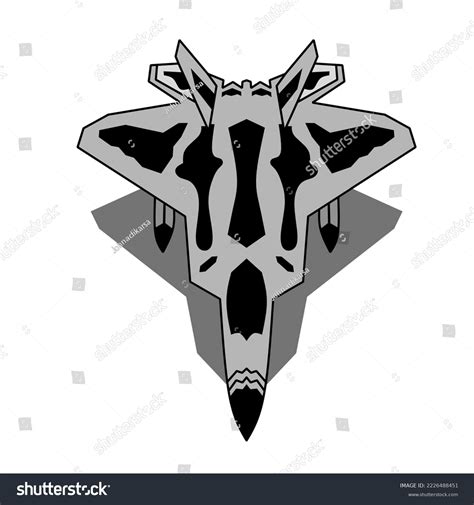 Illustration Vector Graphic Jet Air Force Stock Vector (Royalty Free ...