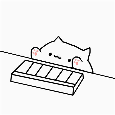 Cute Kawaii Cat Wallpaper Gif / Bongo Cat Meme Wallpapers Top Free Bongo Cat Meme Backgrounds ...