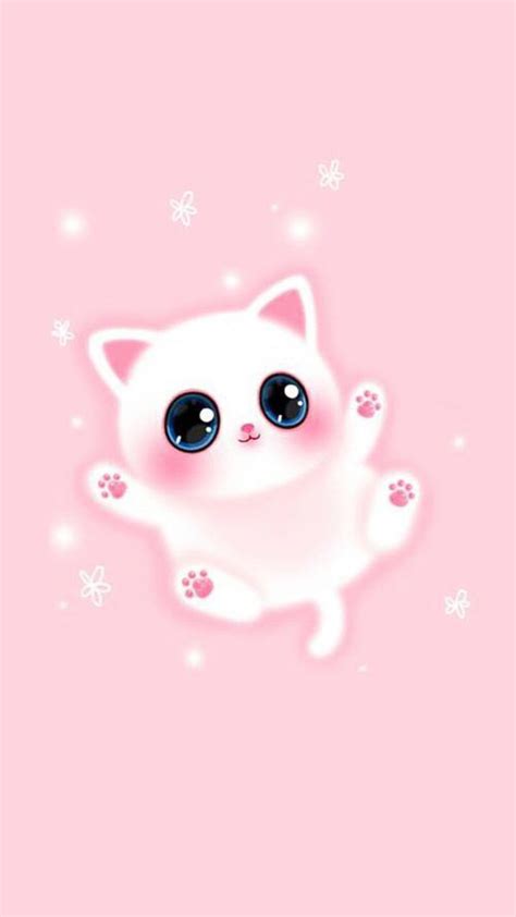 Lovely Cat Iphone Wallpaper Pink Melody Girly | 2021 Live Wallpaper HD | Wallpaper iphone cute ...