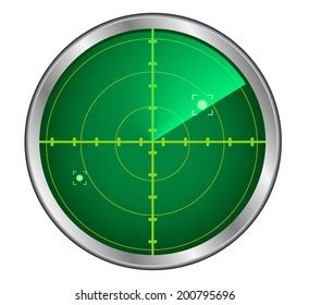 Radar Icon Vector Illustration Logo Design Stock Vector (Royalty Free ...