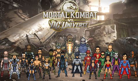 Mortal Kombat vs DC Universe by dzgarcia on DeviantArt