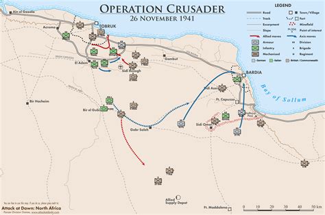 Maps of the Operation Crusader (part 2) feature - ModDB